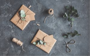 handmade wrapping paper