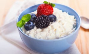 Holiday Plans - Triple Berry Salad with Cottage Cheese